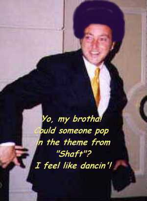 Michael Flatley gets down with his bad self